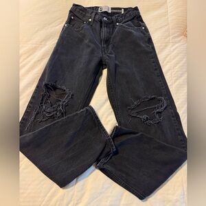 Levi's Silvertab Baggy Black Jeans 94 Baggy size 27 X 31